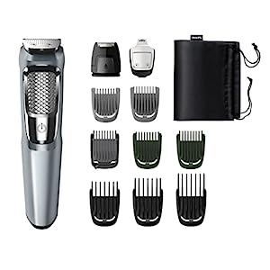 Philips Multi Grooming Kit MG3760/33, 11-in-1 (New Model), Face, Head and Body -