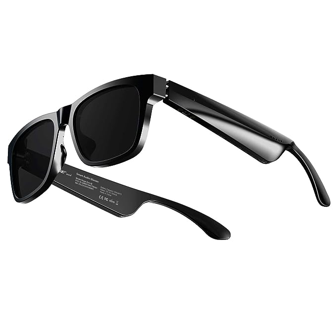 Bluetooth Sunglasses, Blue Light Filtering & Polarized Sunglasses, Smart Glasses