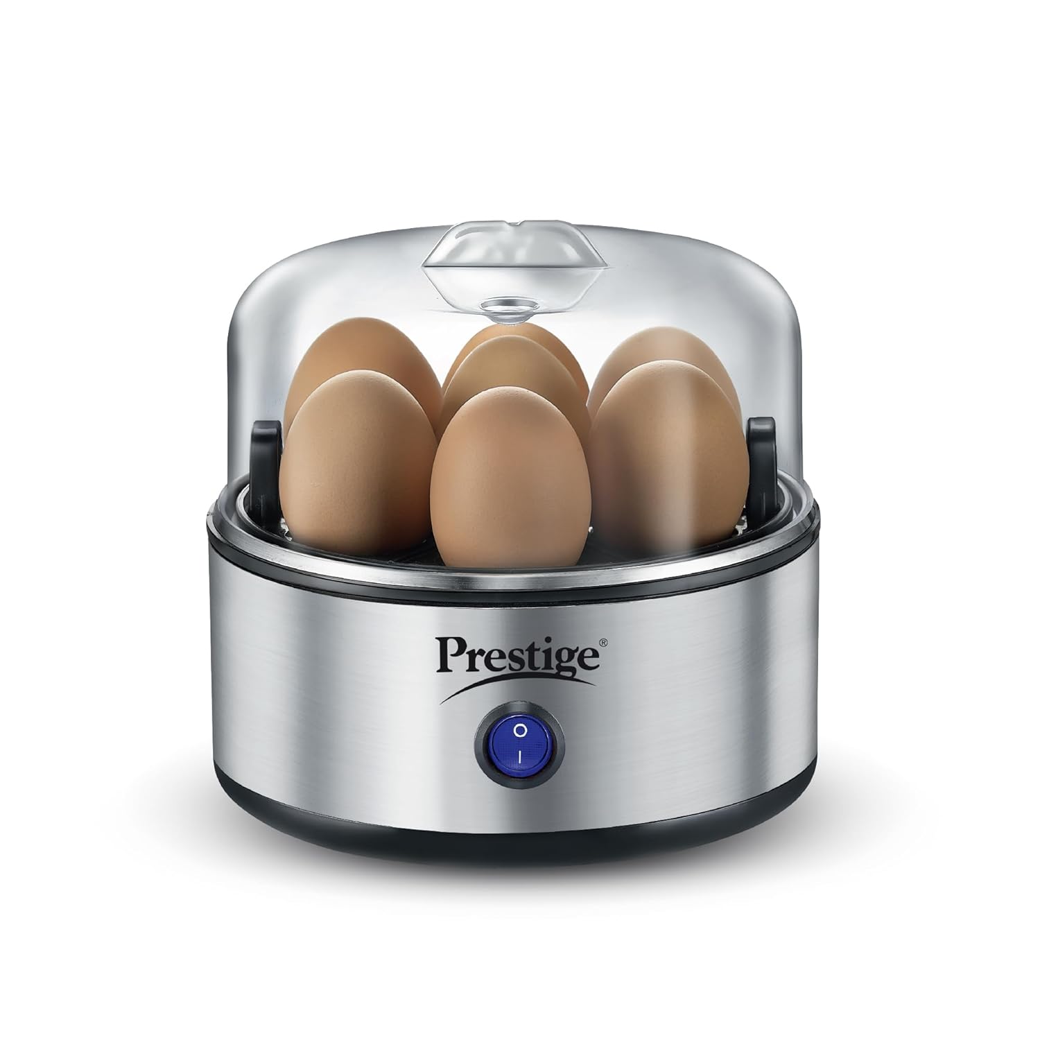 Prestige Egg Boiler PEB-01 | 350-Watt | Boils 7 Eggs at Once | One-Touch Operati