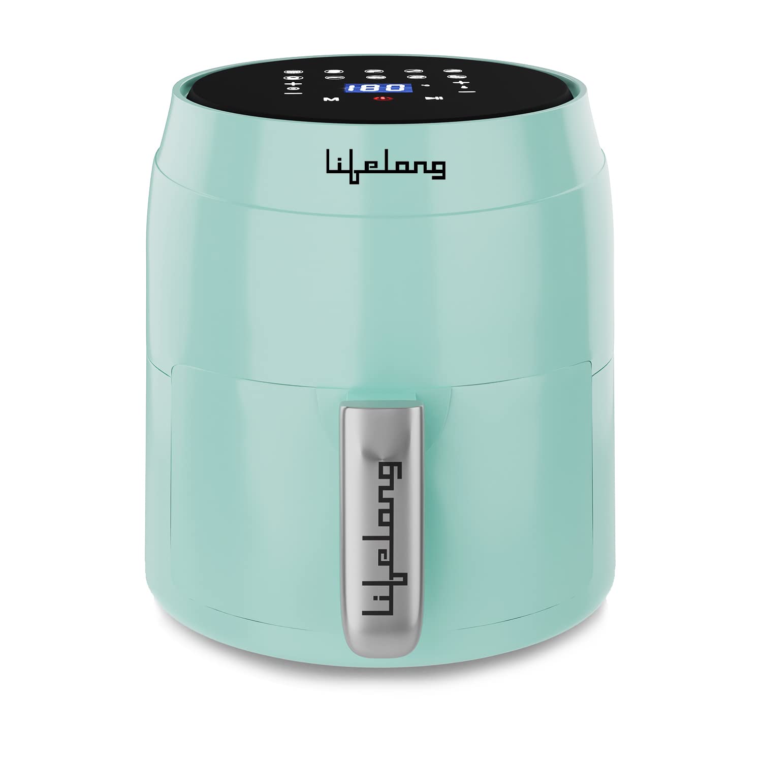 Lifelong LLHFD322 Digital Air Fryer with Touch control| 1400W| 3.5L Cooking Pan 