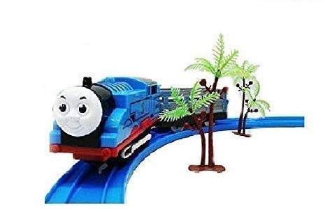 Jack Royal Battery Operated HMC Tomas Toy Train Track Set with Sound and Flashin