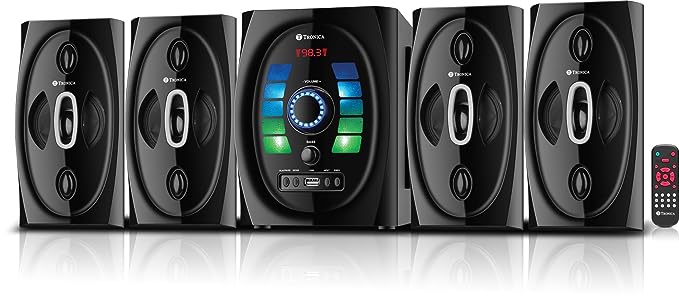 Moscow 40W 4.1 Bluetooth Home Theater System with Vivid Lights & Slim Remote ( P